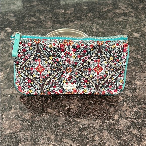 Vera Bradley Kaleidoscope Pattern Retired Spring 2019 Zippered Pouch NWOT - Picture 6 of 13